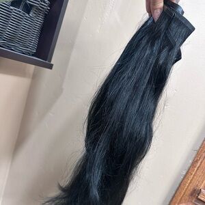 BELLAMI 18in JET BLACK SILK SEAM